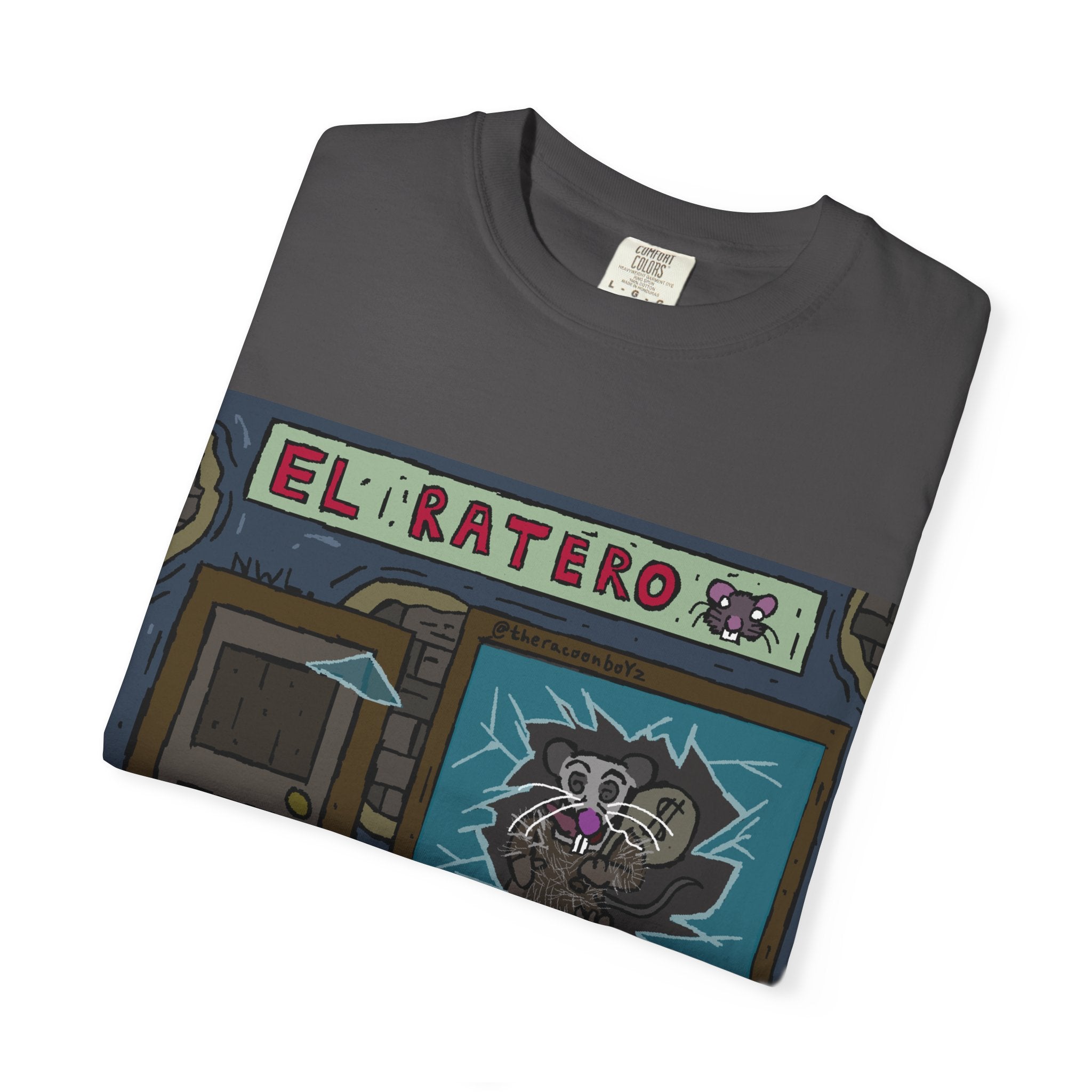 El Ratero Broken Window Street Art T-Shirt