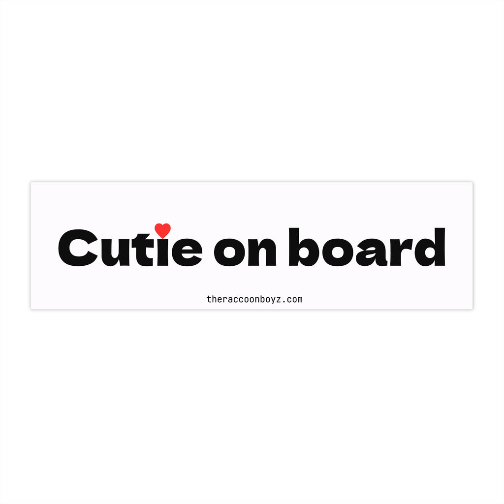 Sticker for a cutie
