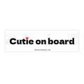 Sticker for a cutie